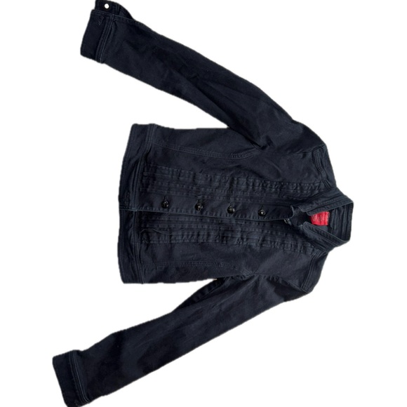 Classic Black Jean Jacket - Picture 3 of 13